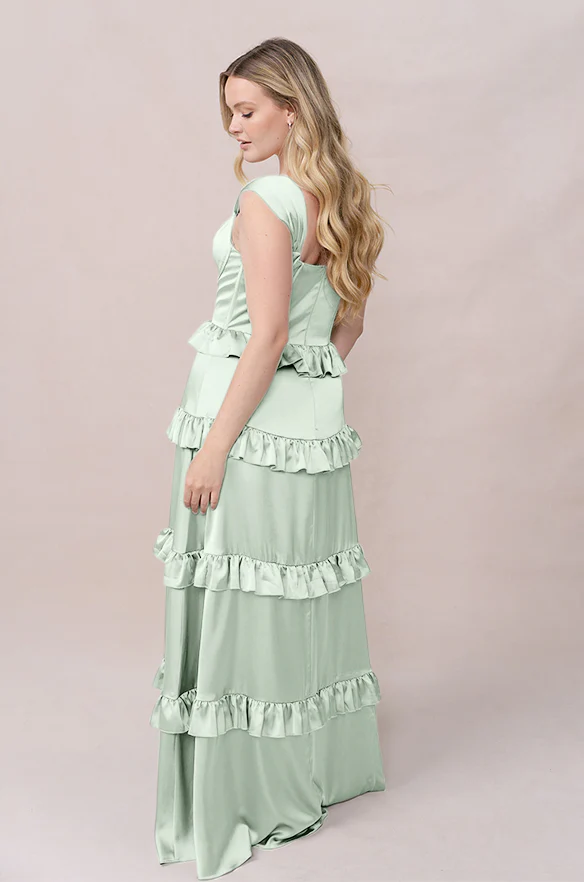 Sloane Satin Dress | Made To Order - Image 6