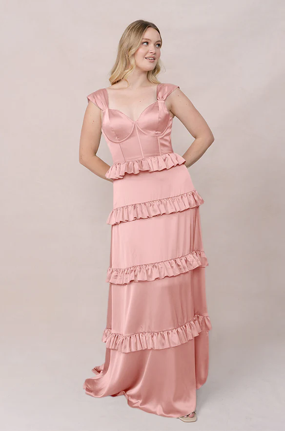 Sloane Satin Dress | Made To Order - Image 63