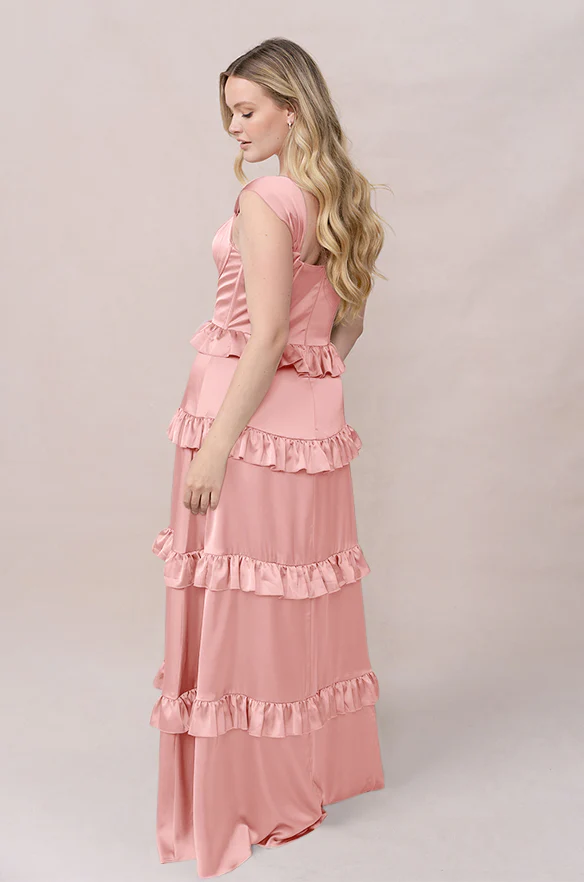 Sloane Satin Dress | Made To Order - Image 64