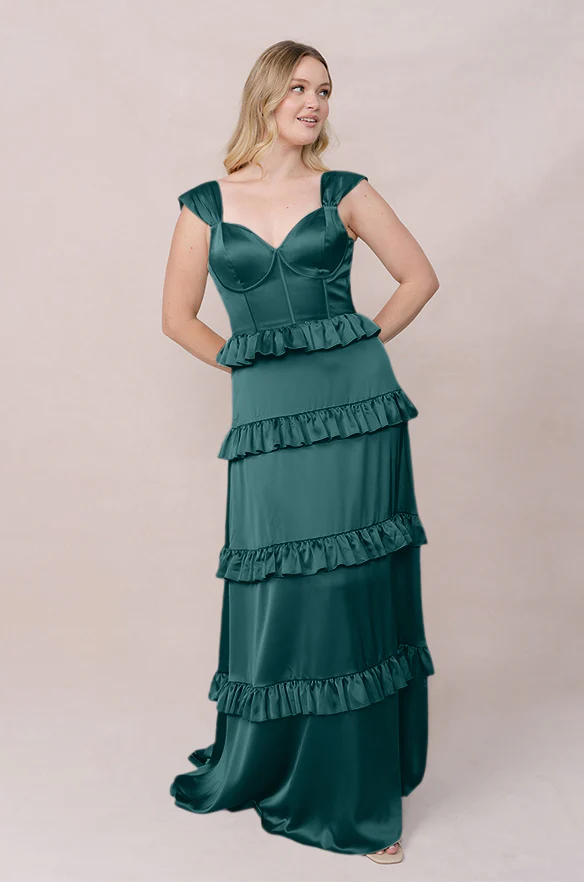 Sloane Satin Dress | Made To Order - Image 69