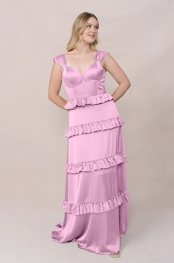 Sloane Satin Dress | Made To Order - Image 7