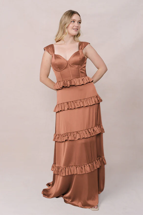 Sloane Satin Dress | Made To Order - Image 71
