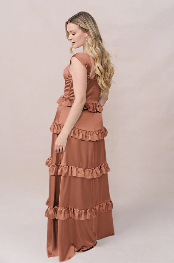 Sloane Satin Dress | Made To Order - Image 72