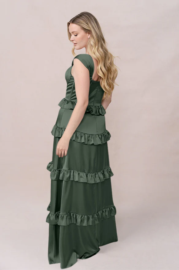 Sloane Satin Dress | Made To Order - Image 74