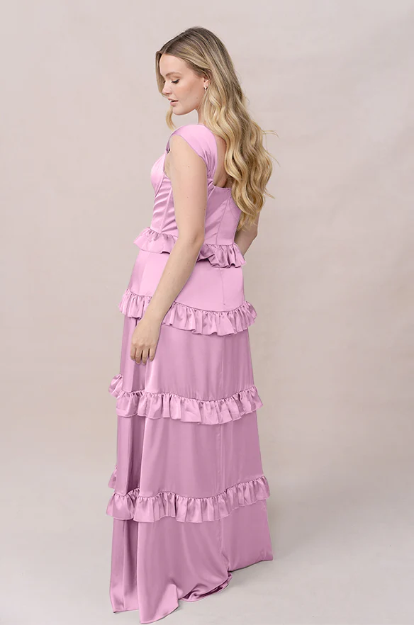 Sloane Satin Dress | Made To Order - Image 8