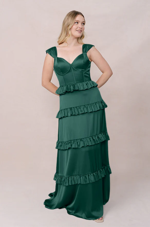 Sloane Satin Dress | Made To Order - Image 81