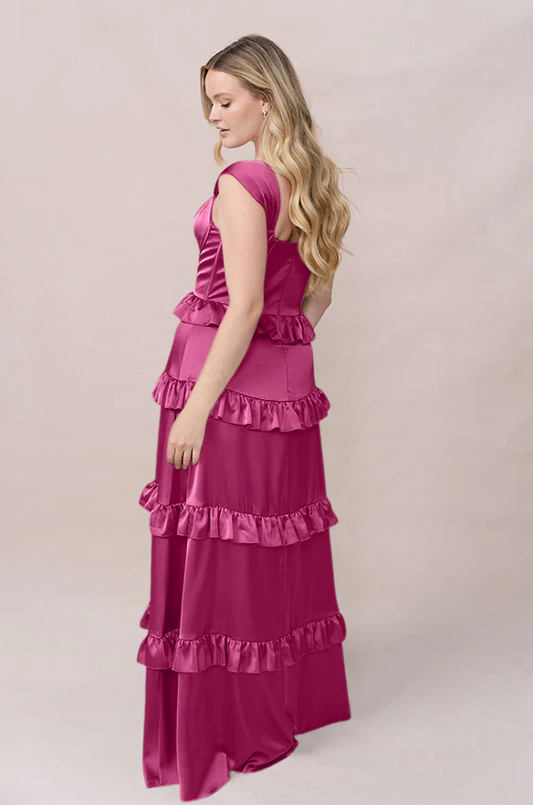 Sloane Satin Dress | Made To Order - Image 88