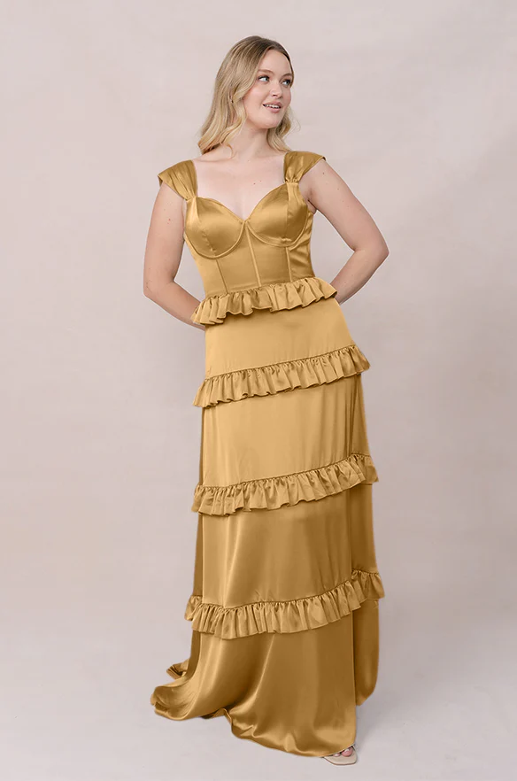 Sloane Satin Dress | Made To Order - Image 89