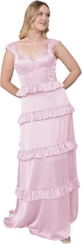 Sloane Satin Dress | Made To Order - Image 9