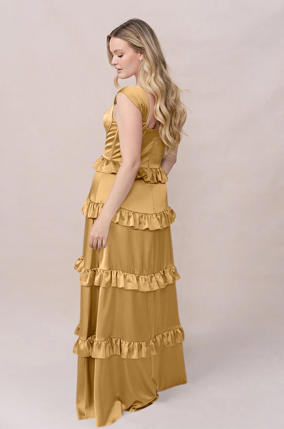 Sloane Satin Dress | Made To Order - Image 90