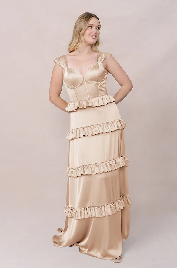 Sloane Satin Dress | Made To Order - Image 91