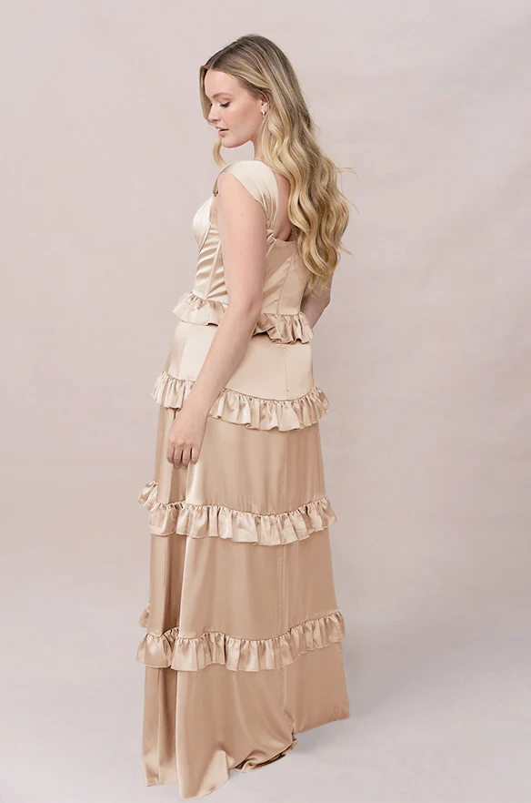 Sloane Satin Dress | Made To Order - Image 92