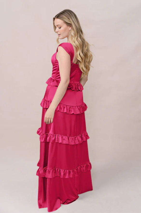 Sloane Satin Dress | Made To Order - Image 96