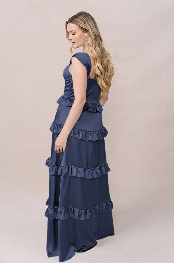 Sloane Satin Dress | Made To Order - Image 98