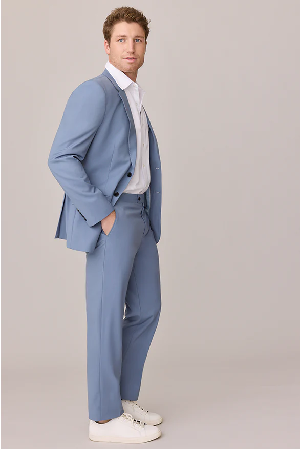 Steel Blue Jacket | Made To Order - Image 3