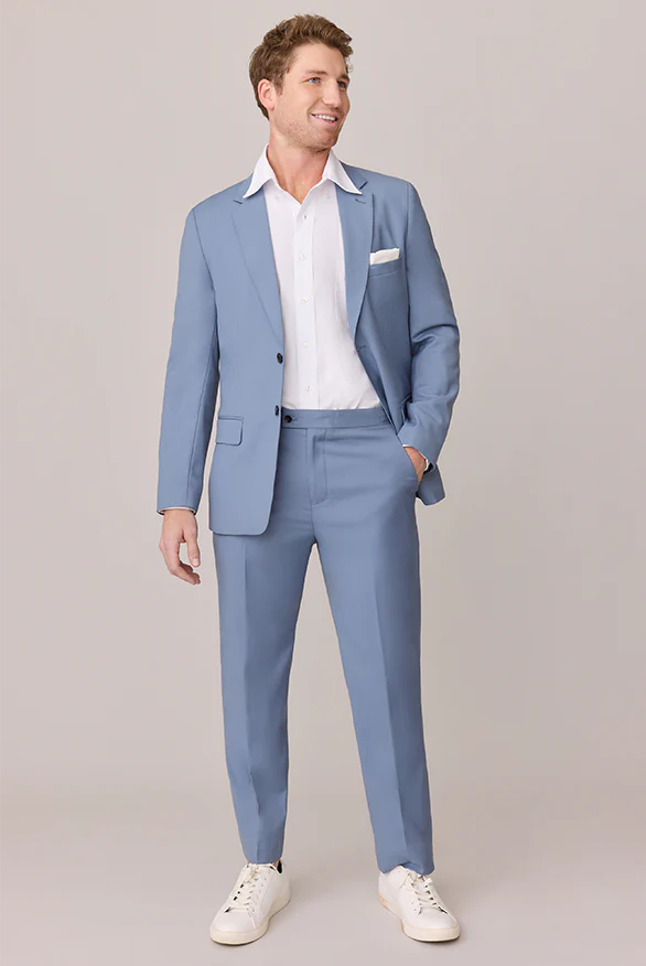 Steel Blue Pants | Made To Order - Image 3