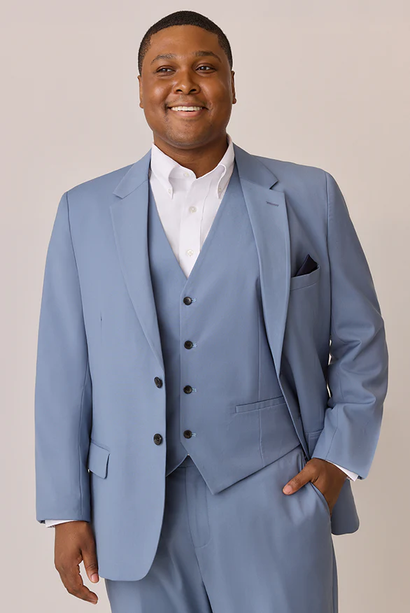 Steel Blue Vest | Made To Order - Image 4