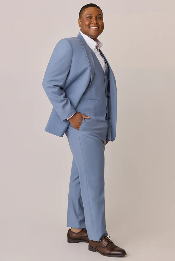 Steel Blue Vest | Made To Order - Image 5