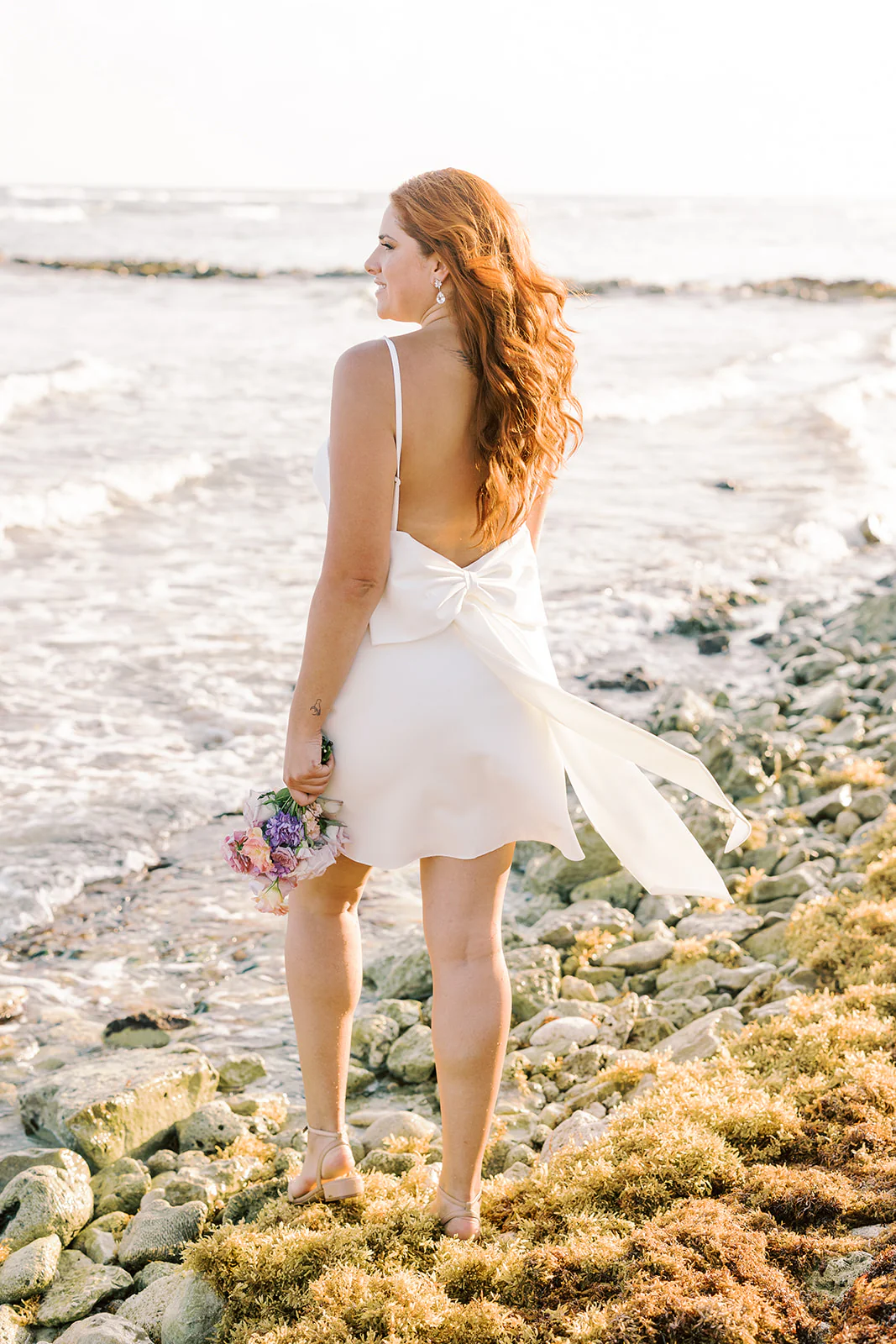 Steph Crepe Mini Dress | Ready To Ship - Image 7