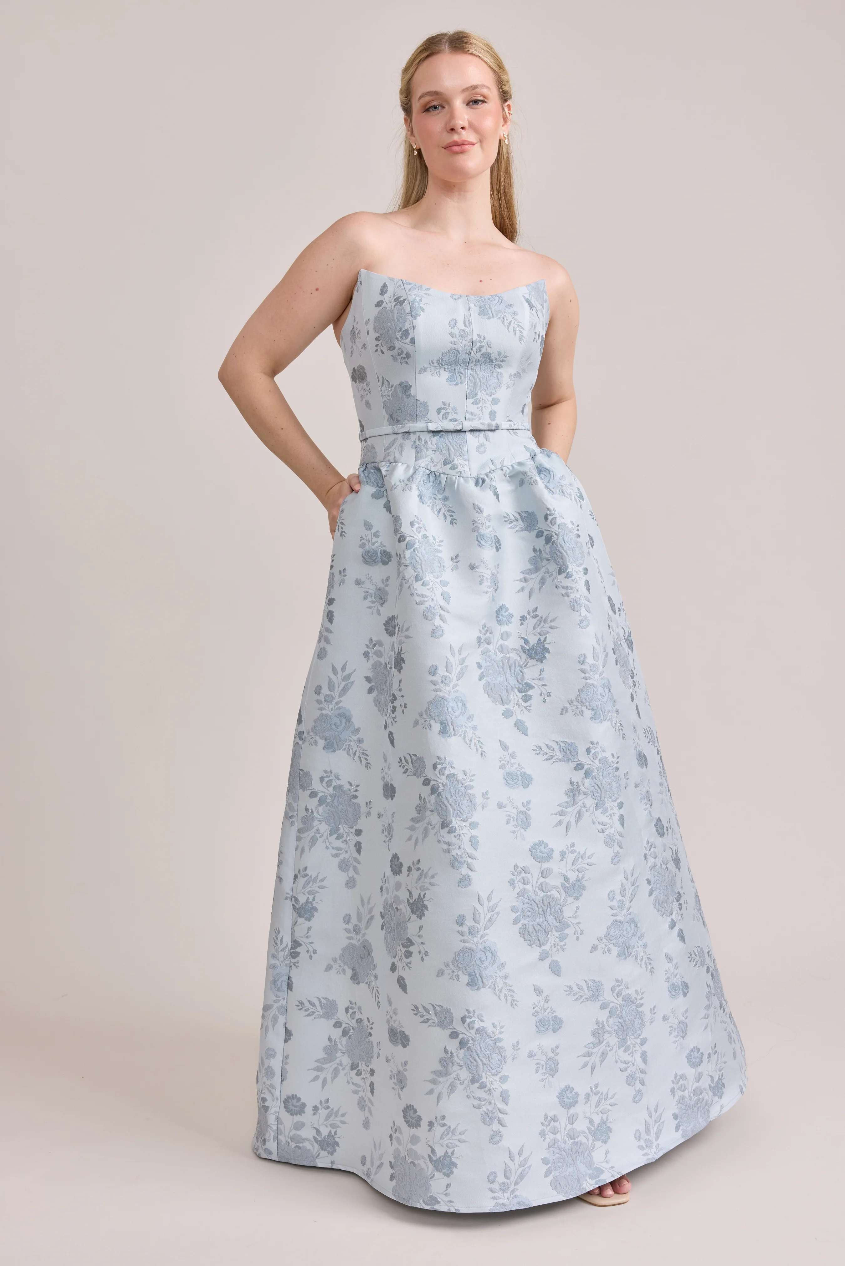 Sutton Jacquard Dress | Made To Order - Image 23