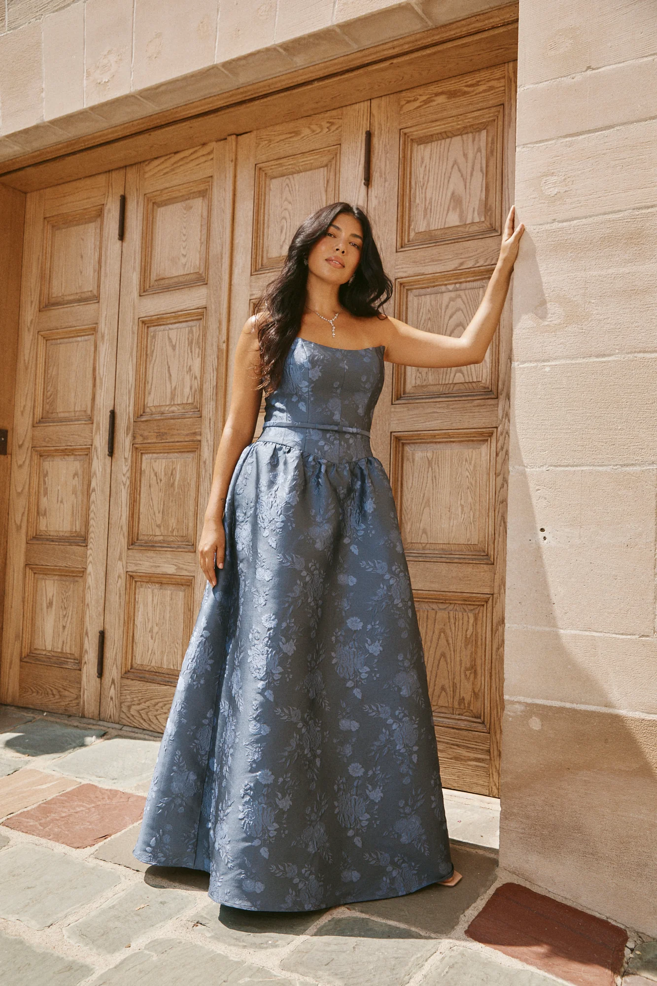 Sutton Jacquard Dress | Made To Order - Image 11