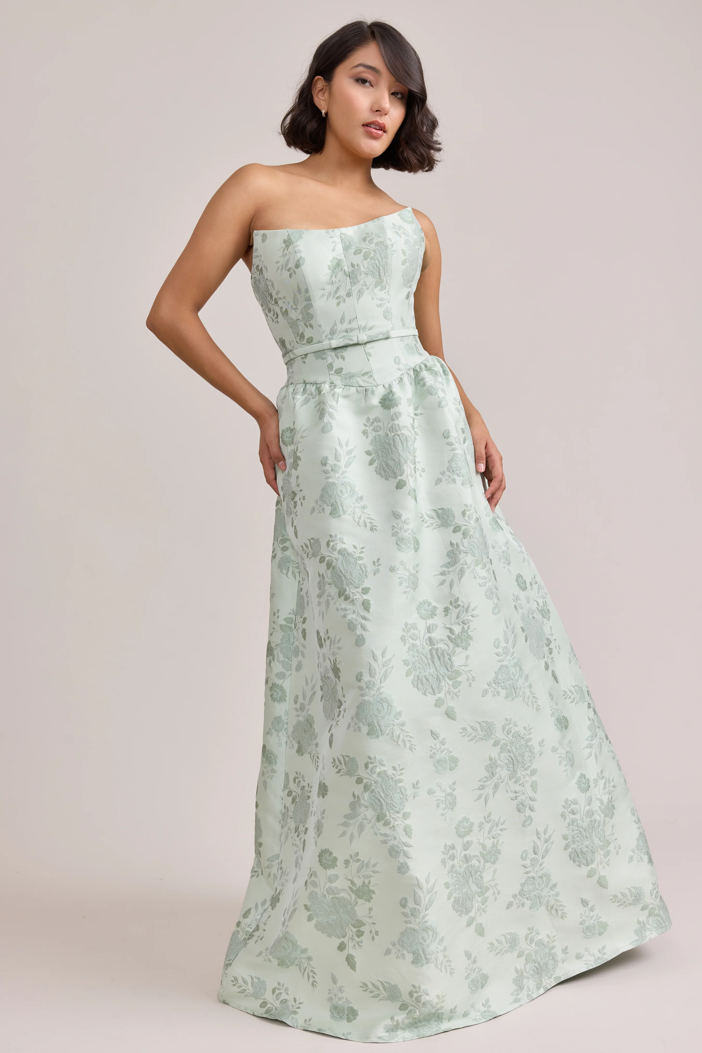 Sutton Jacquard Dress | Made To Order - Image 19