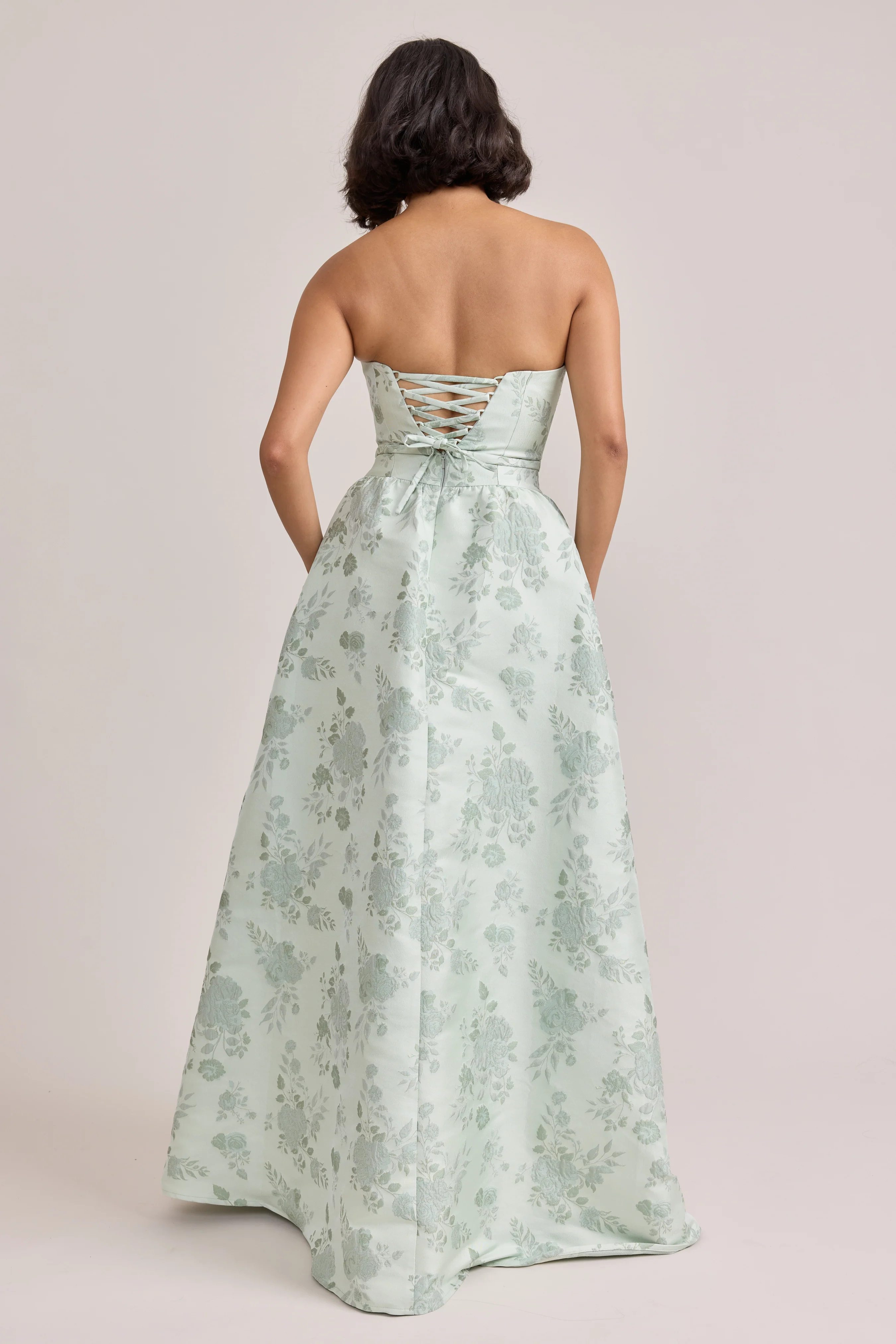 Sutton Jacquard Dress | Made To Order - Image 21