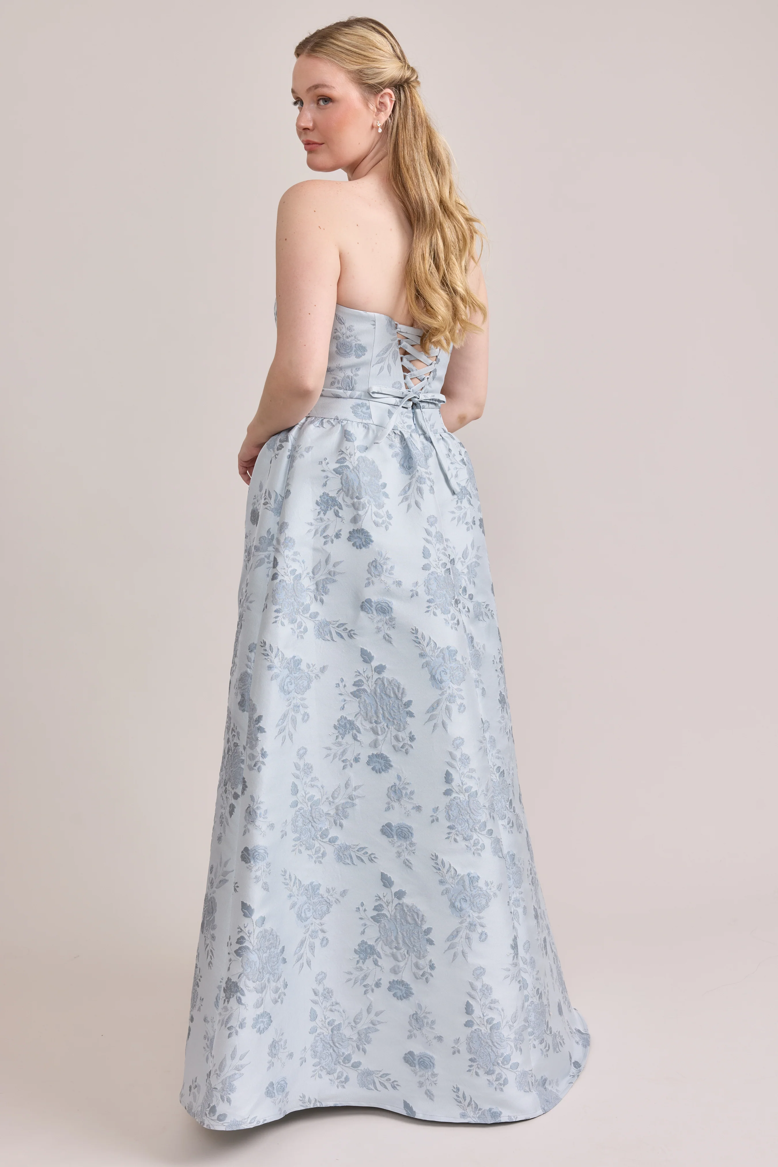 Sutton Jacquard Dress | Made To Order - Image 24