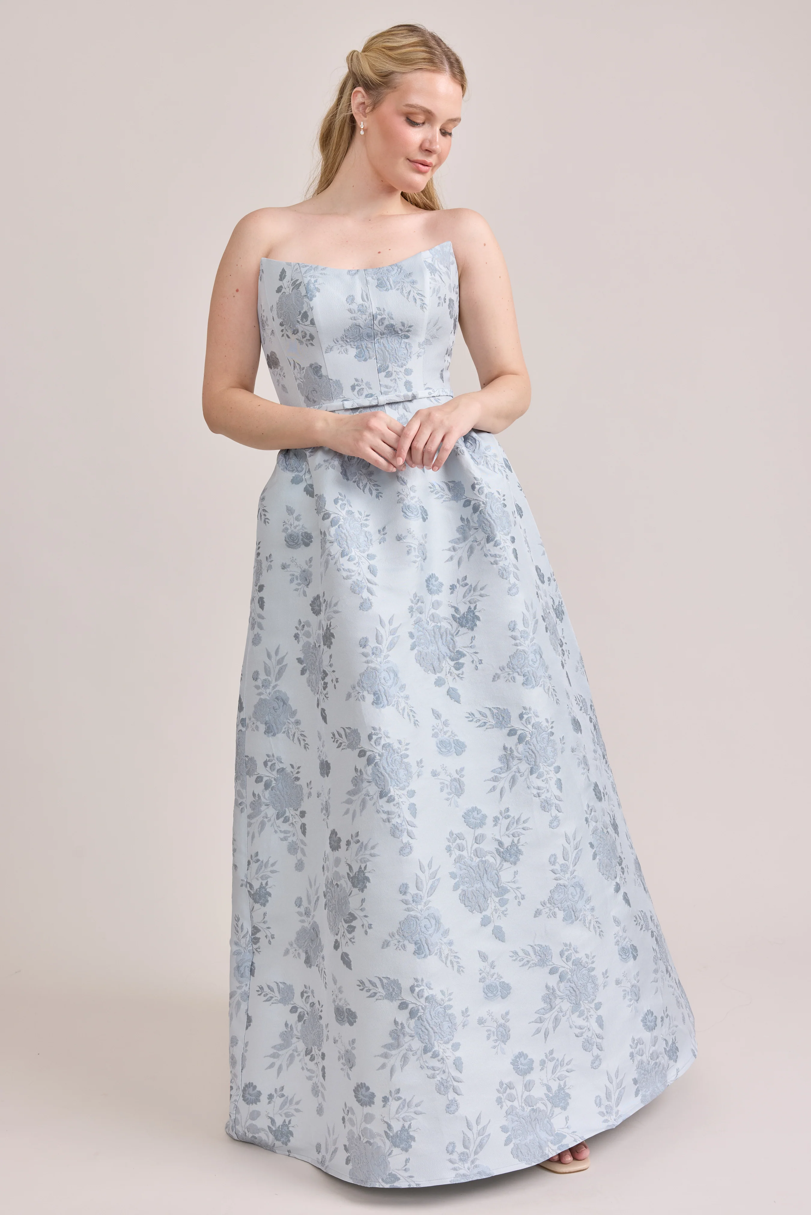 Sutton Jacquard Dress | Made To Order - Image 25