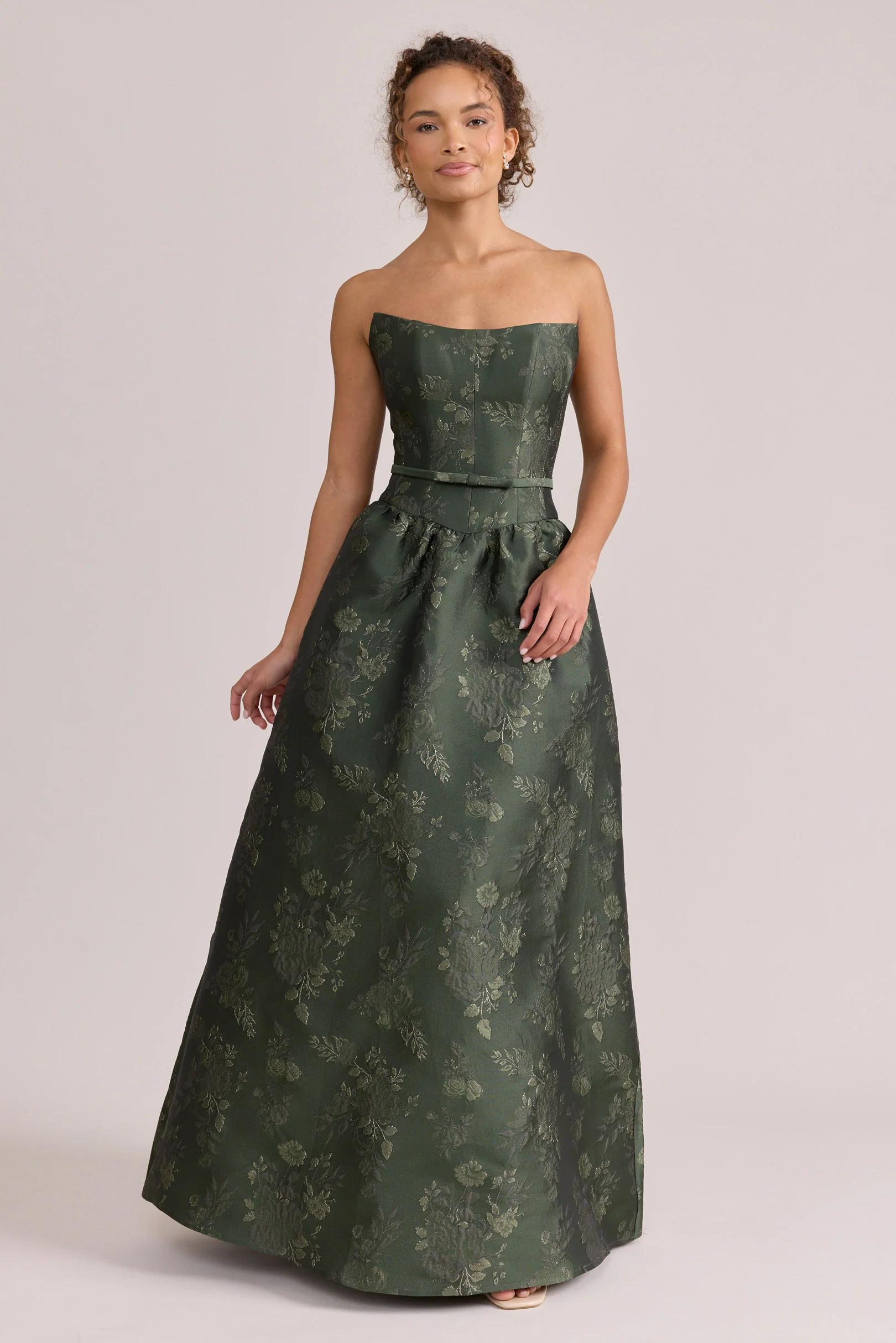 Sutton Jacquard Dress | Made To Order - Image 26