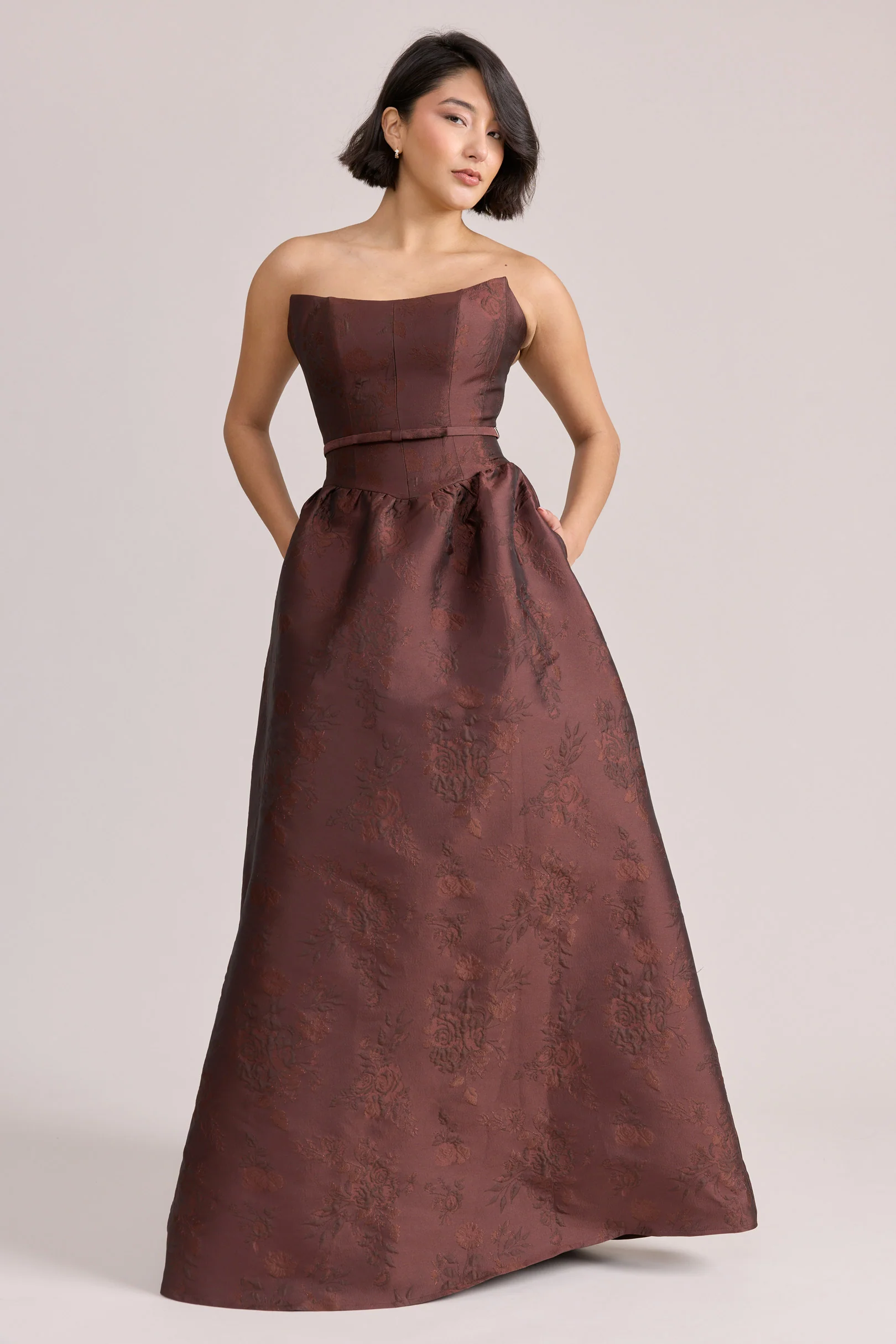 Sutton Jacquard Dress | Made To Order - Image 28