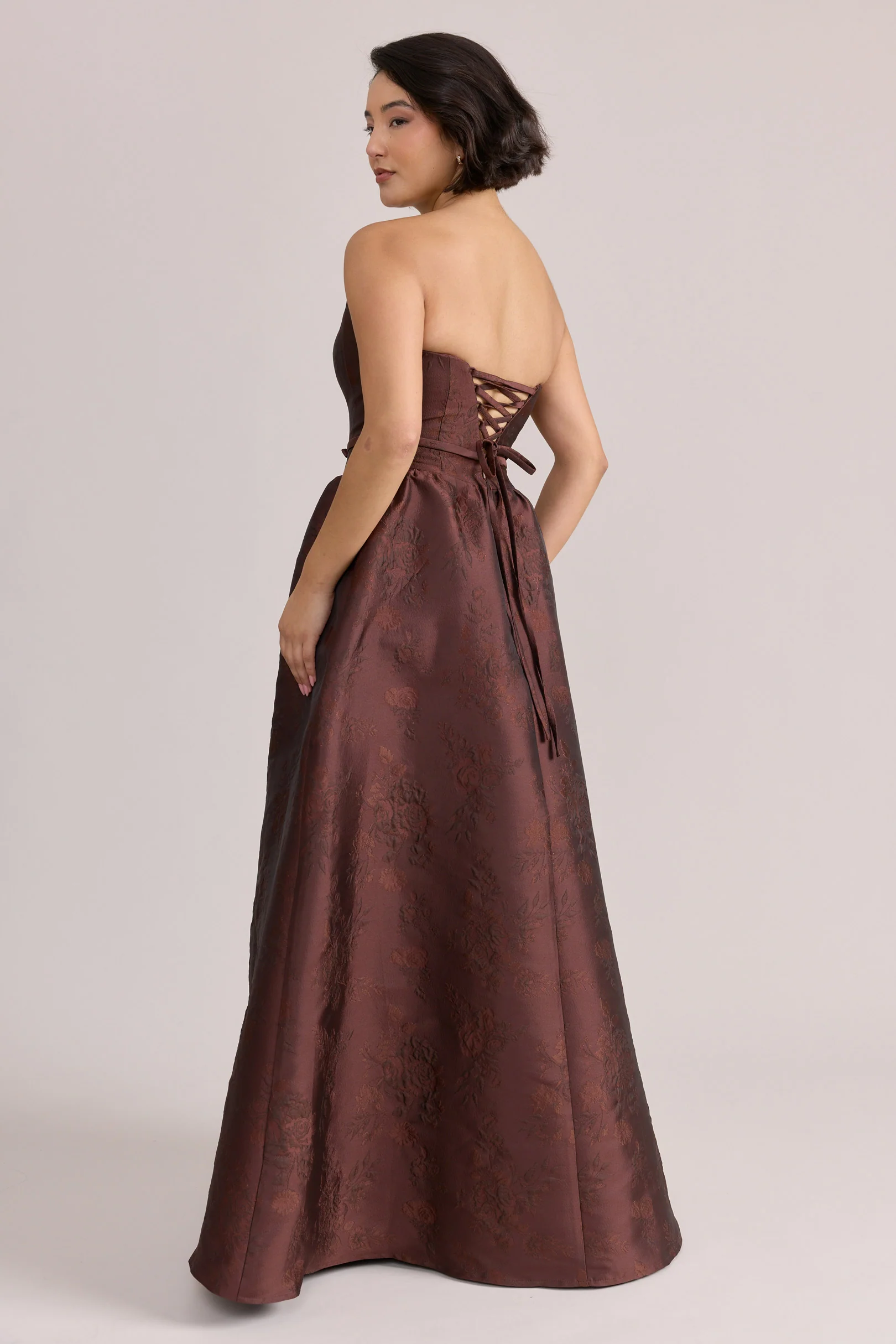 Sutton Jacquard Dress | Made To Order - Image 29