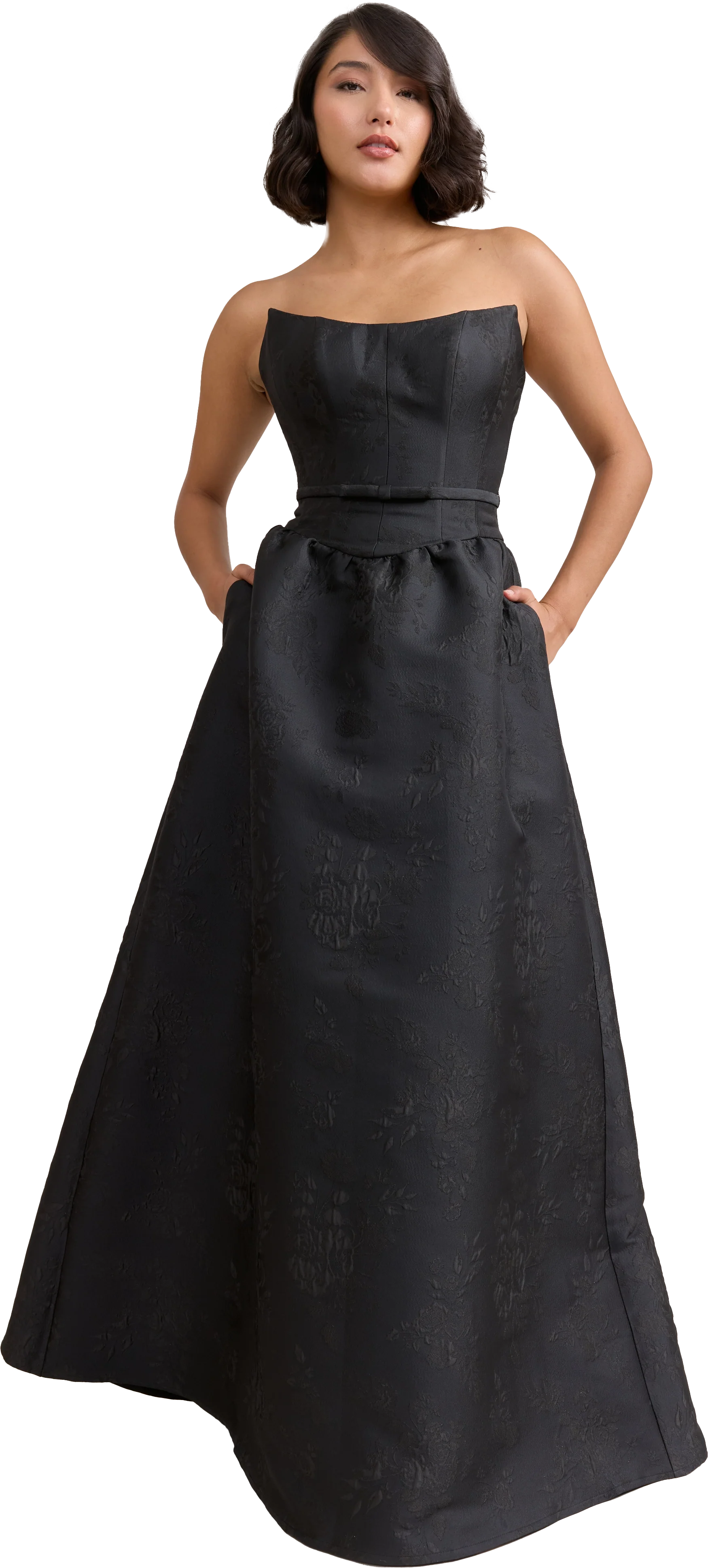 Sutton Jacquard Dress | Made To Order - Image 30