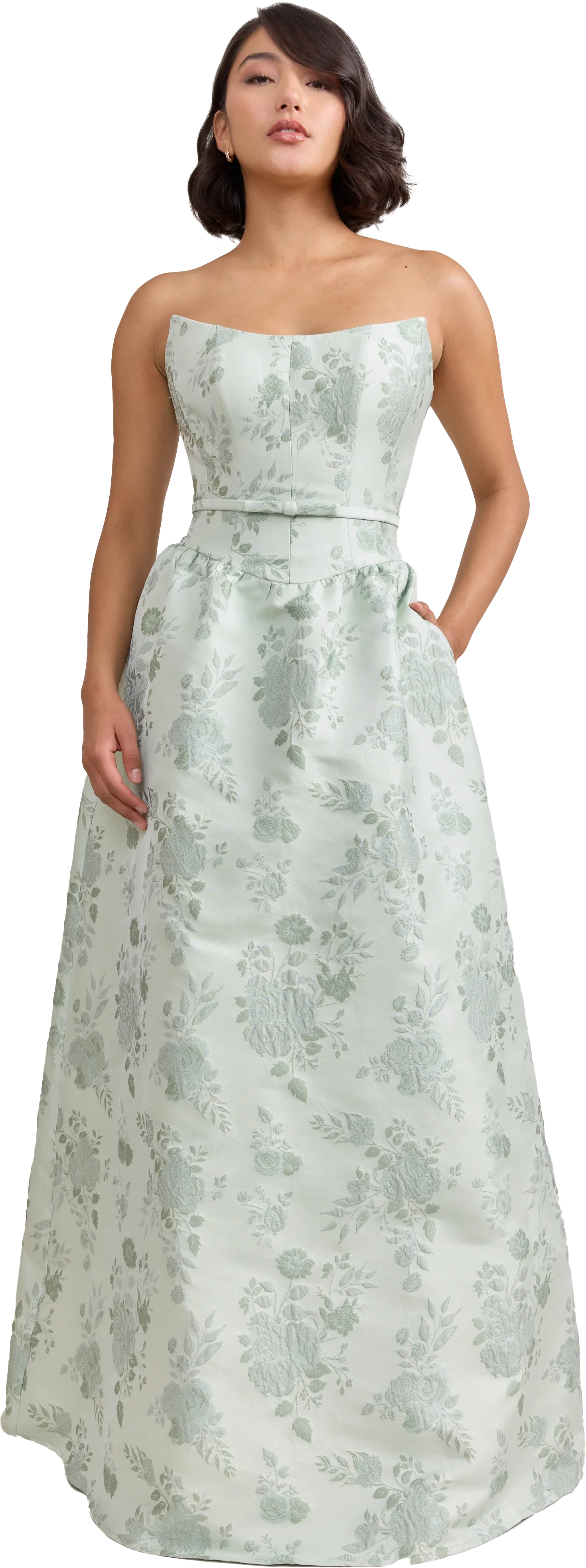 Sutton Jacquard Dress | Made To Order - Image 33