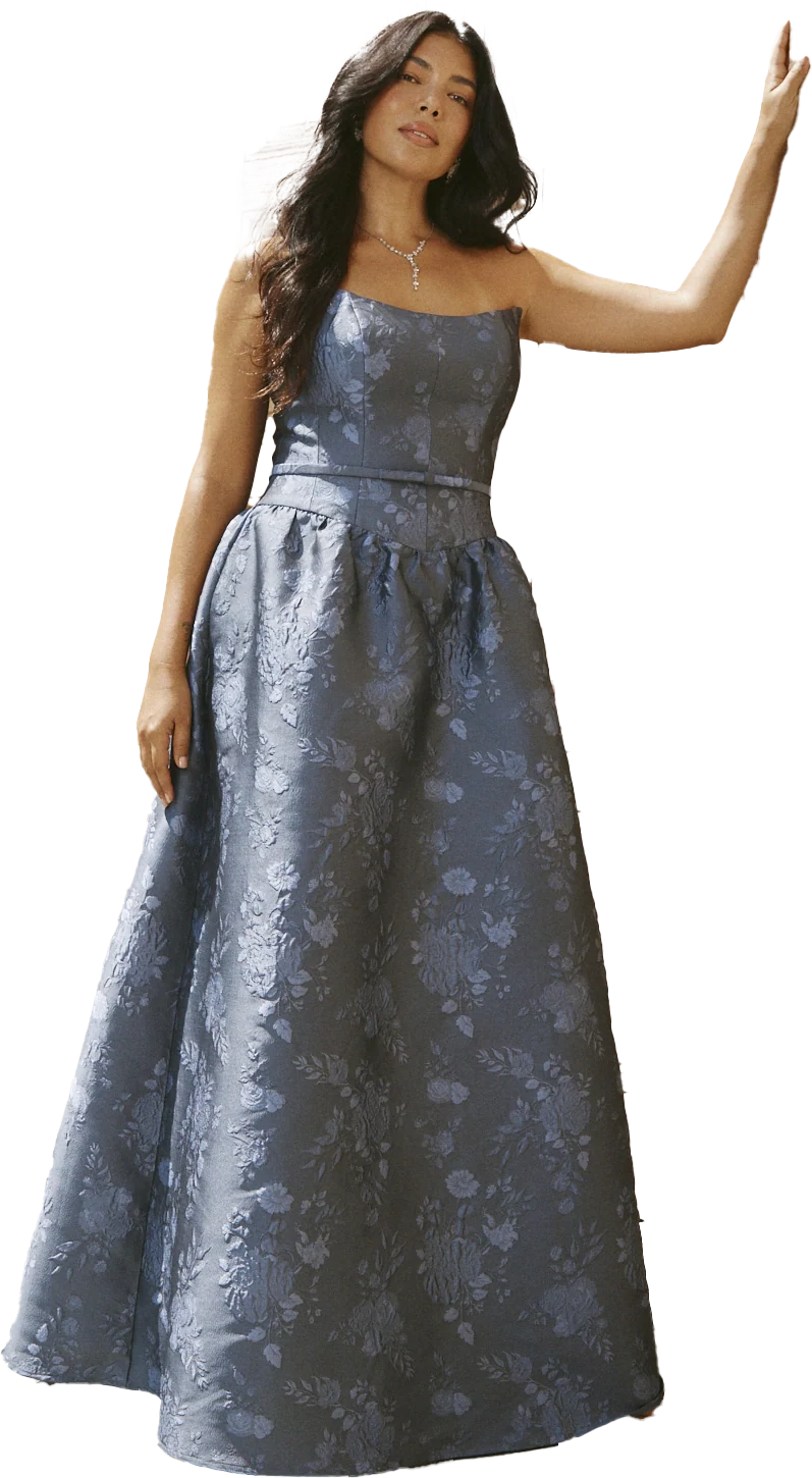 Sutton Jacquard Dress | Made To Order - Image 35