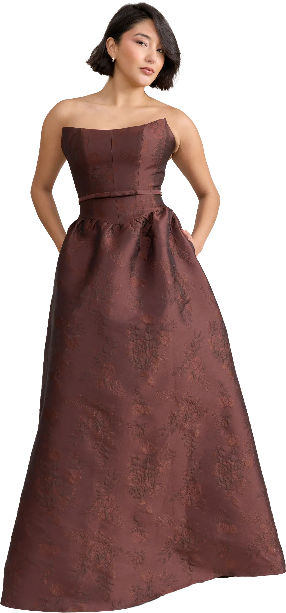 Sutton Jacquard Dress | Made To Order - Image 37