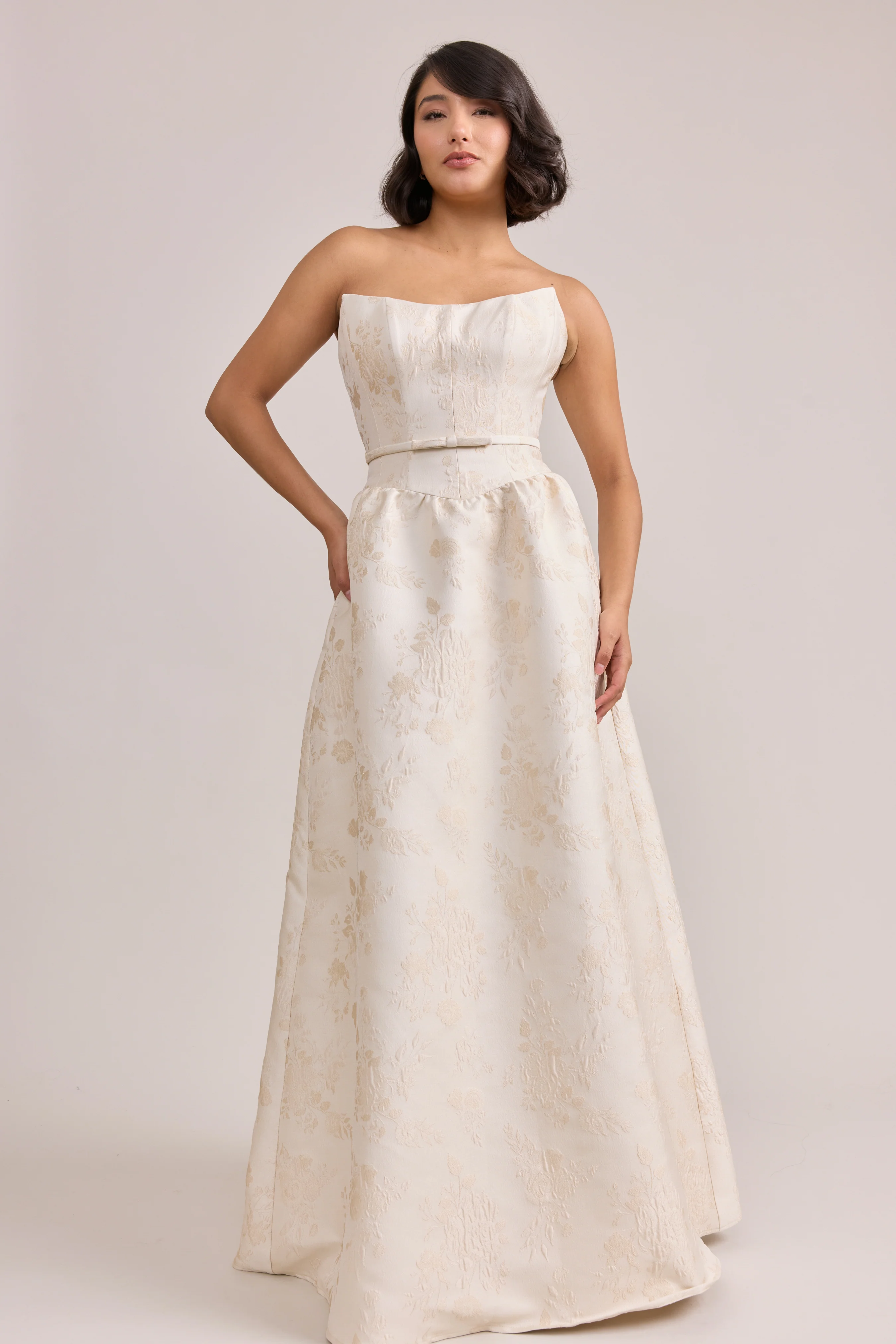 Sutton Jacquard Dress | Made To Order - Image 7