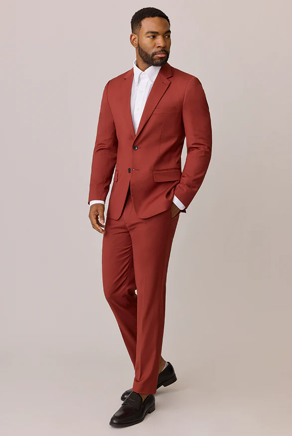 Terracotta Rust Jacket | Made To Order - Image 4