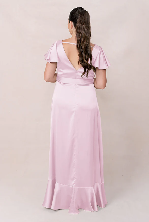 Thalia Satin Dress | Made To Order - Image 10
