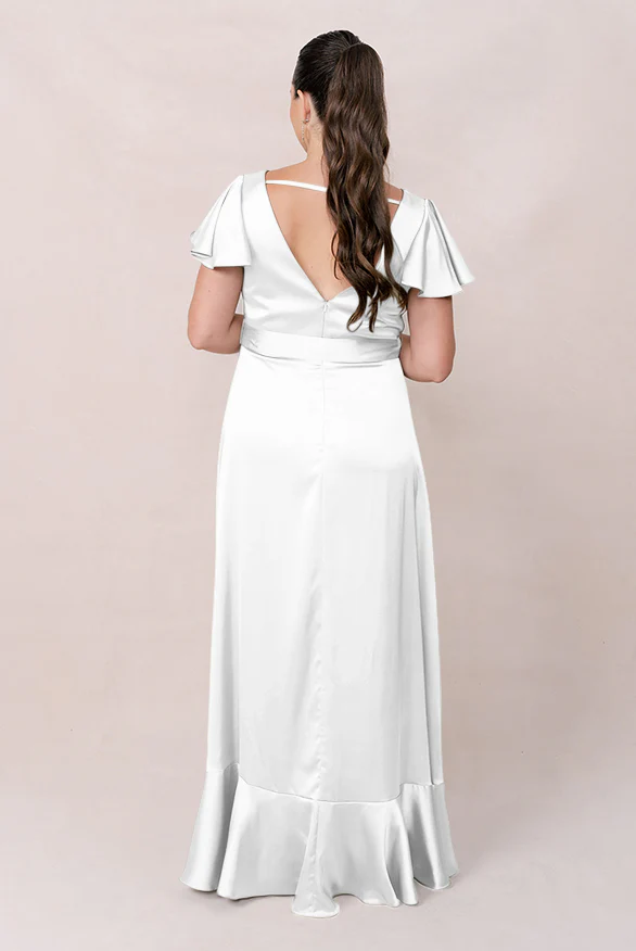 Thalia Satin Dress | Made To Order - Image 108