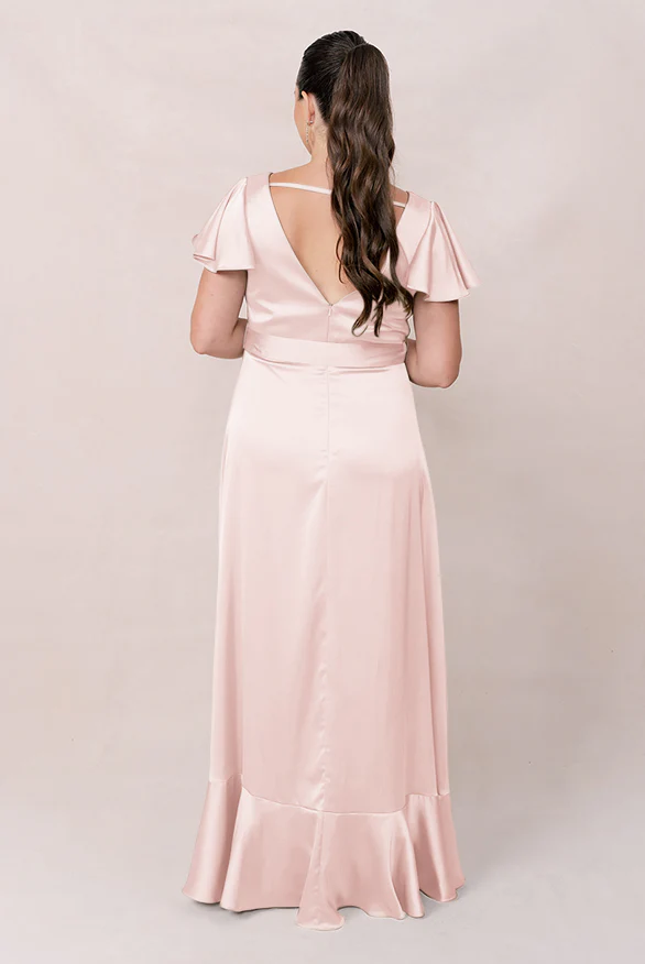 Thalia Satin Dress | Made To Order - Image 16