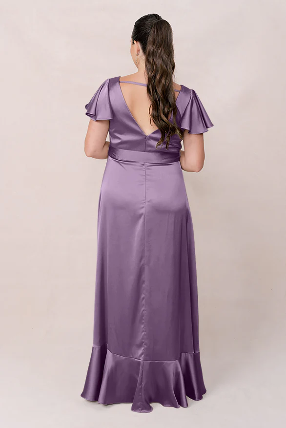Thalia Satin Dress | Made To Order - Image 32
