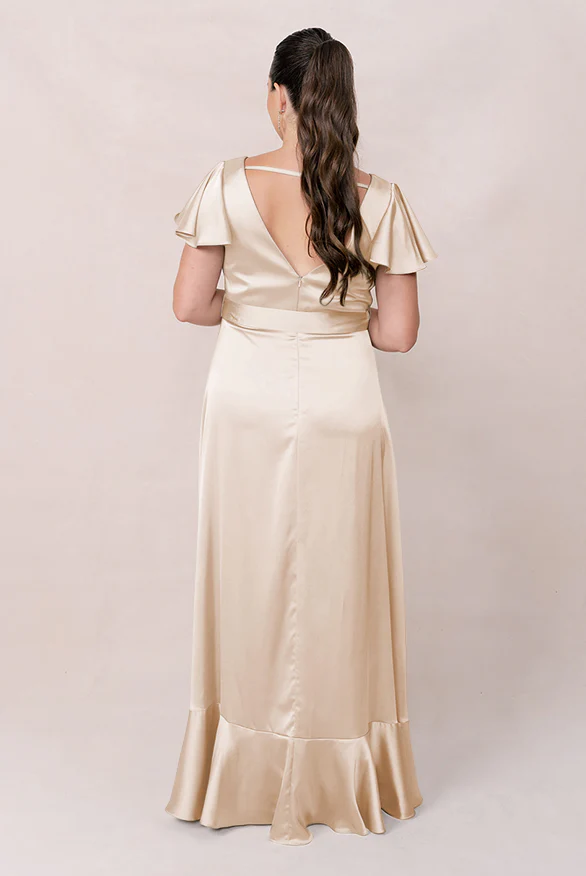 Thalia Satin Dress | Made To Order - Image 46