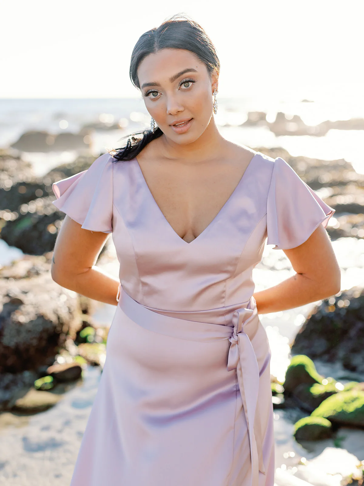 Thalia Satin Dress | Made To Order - Image 5