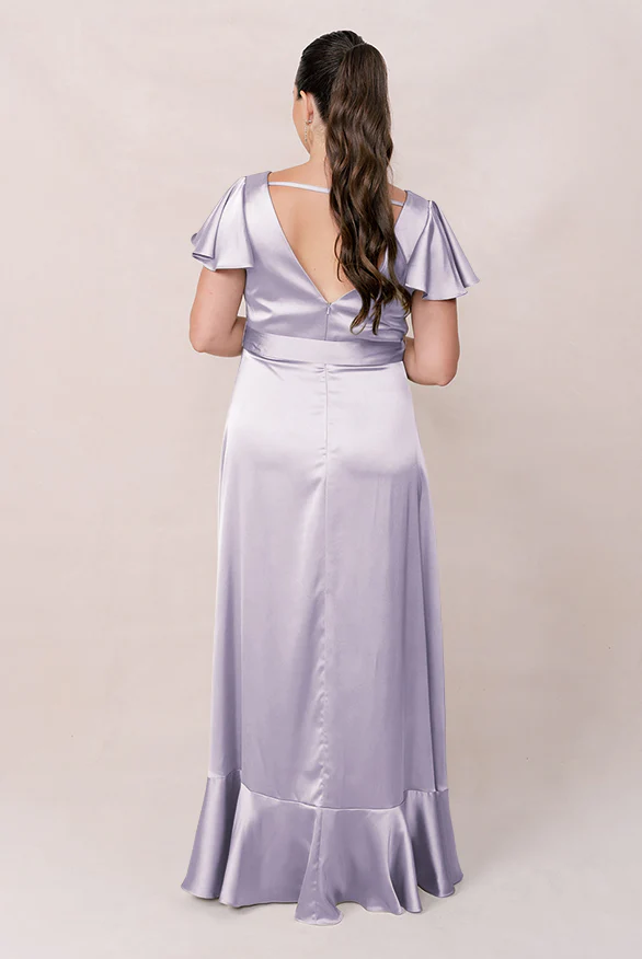 Thalia Satin Dress | Made To Order - Image 56