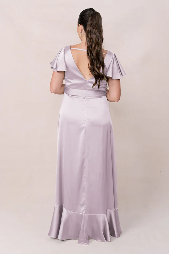 Thalia Satin Dress | Made To Order - Image 58