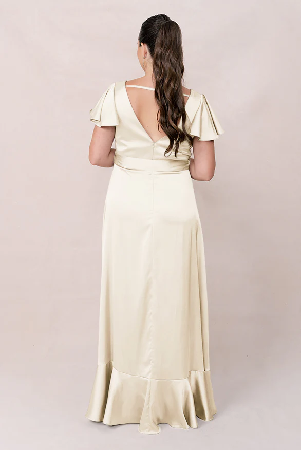 Thalia Satin Dress | Made To Order - Image 70