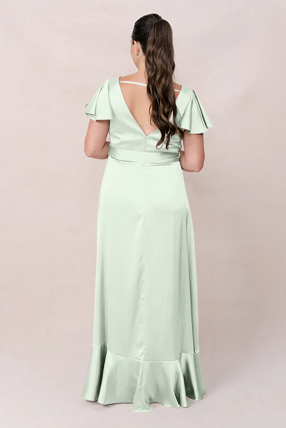 Thalia Satin Dress | Made To Order - Image 76