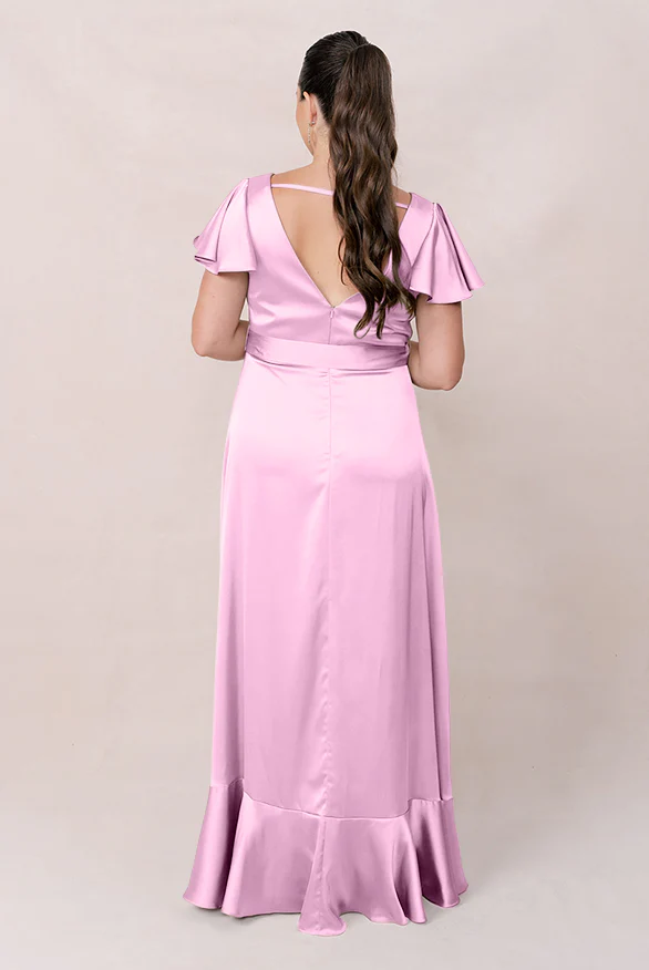 Thalia Satin Dress | Made To Order - Image 82