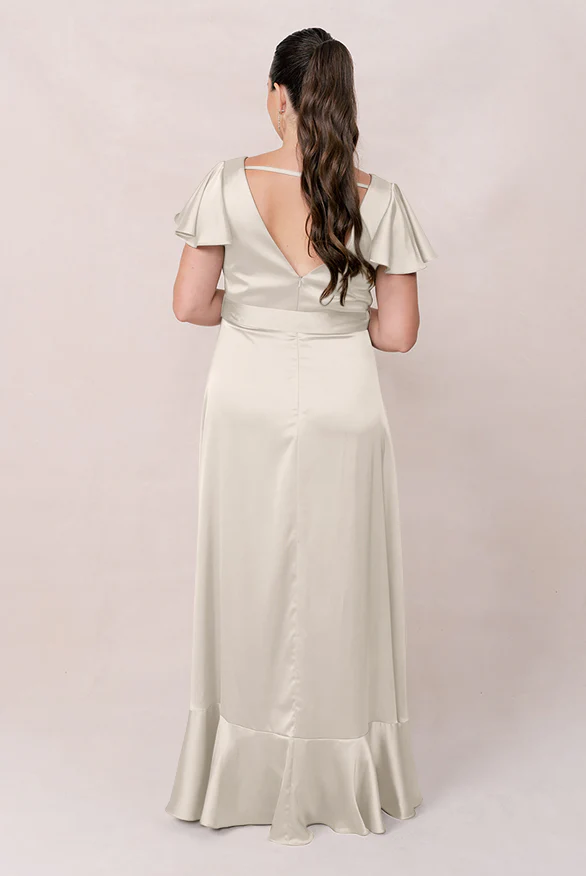 Thalia Satin Dress | Made To Order - Image 98